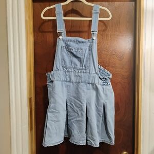 Shein Curve, Size: 1XL, Denim Overall Skirt